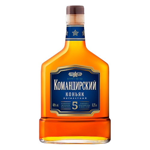 Командирский 5 лет 0,25 л.