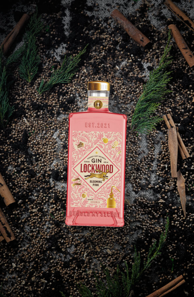 Джин «Lockwood» blooming pink
