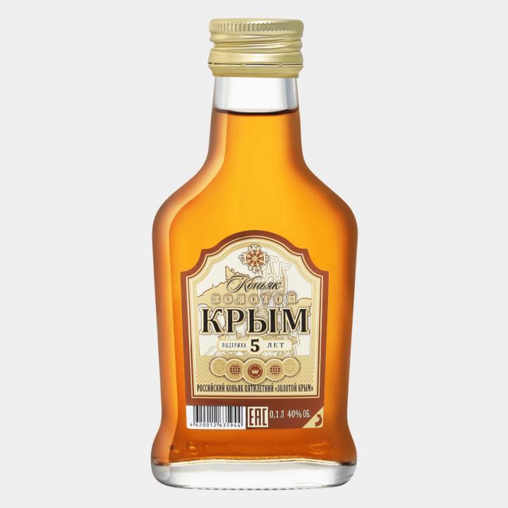 Коньяк Золотой Крым 5 лет