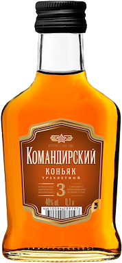 Командирский 3 года 0,1 л.