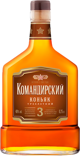 Командирский 3 года 0,25 л.